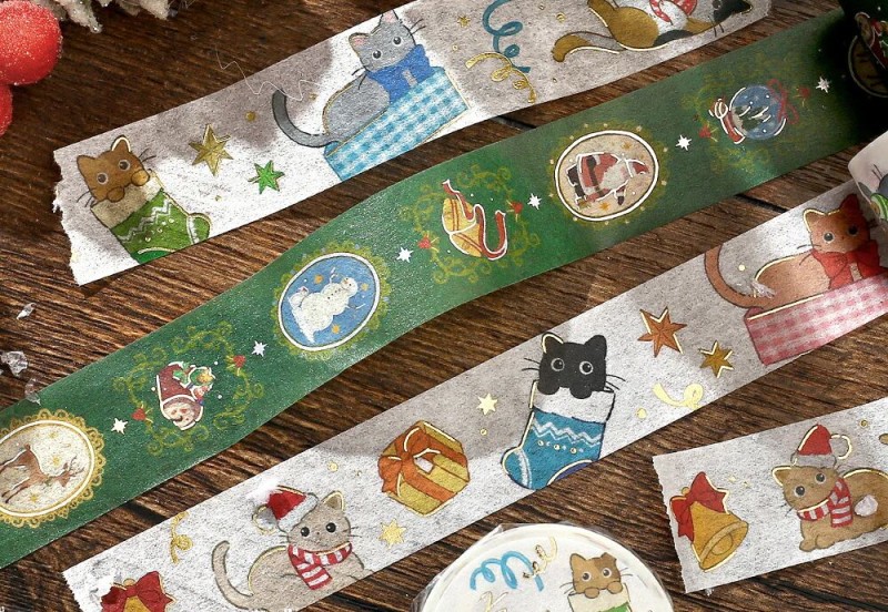 BGM Taśma Washi Christmas Limited Edition: Brooch
