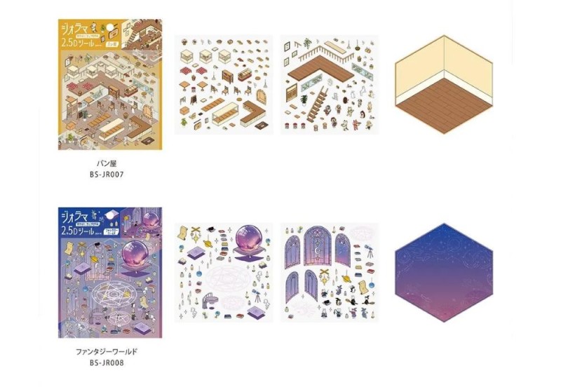 BGM Planner Stickers Animals Sheet Naklejki