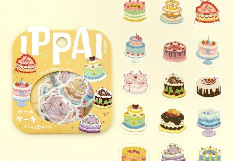 BGM Ippai Flake Stickers Naklejki
