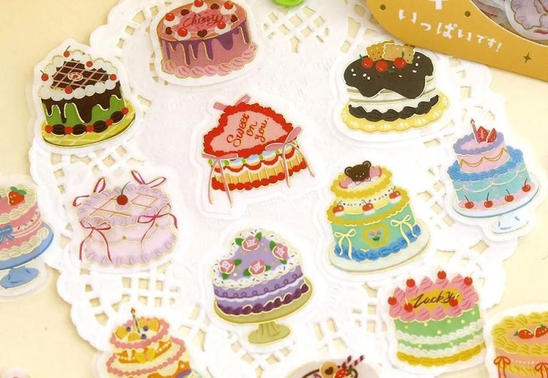 BGM Ippai Flake Stickers Naklejki