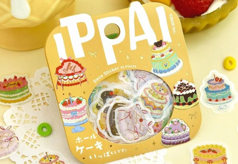 BGM Ippai Flake Stickers Naklejki