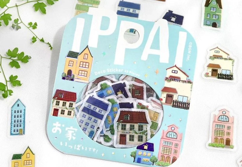 BGM Ippai Flake Stickers Naklejki