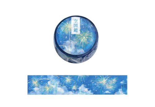 BGM Taśma Washi Sky Illustrated Book: Kouro 20 mm
