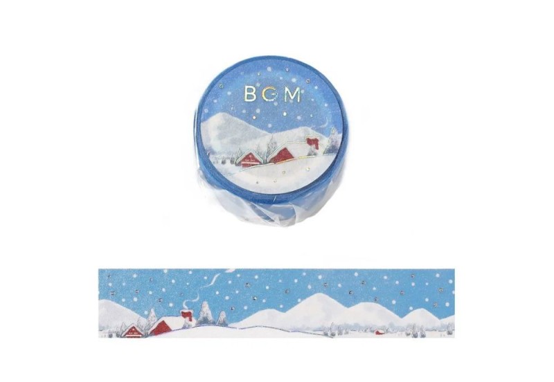 BGM Taśma Washi Dreamscape: Snow Country