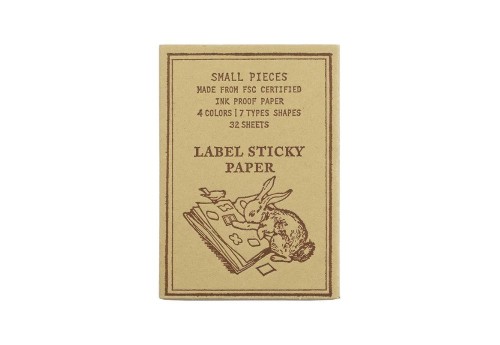 Trolls Paper - Label Sticky Paper Small Pieces - Etykiety Samoprzylepne