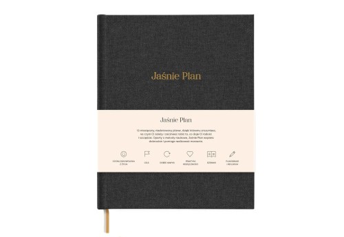 Jaśnie Plan Planner Grafitowy