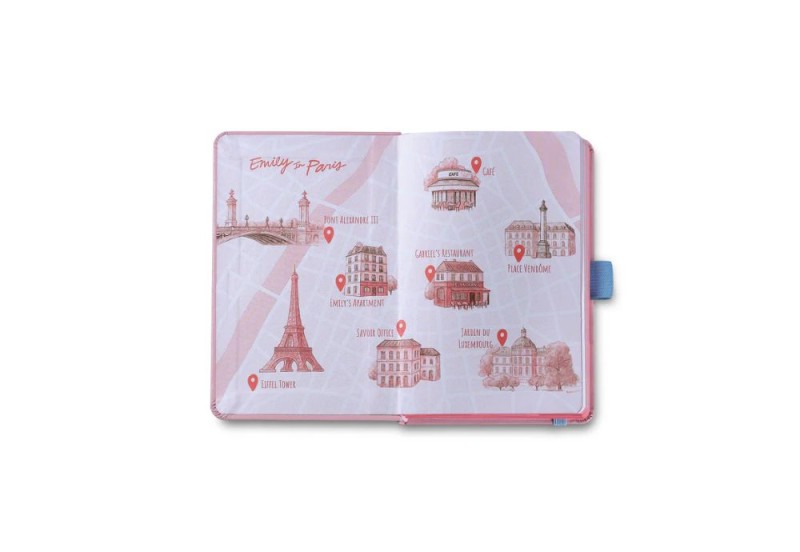 Sheaffer Sentinel Pink Emily in Paris zestaw prezentowy z notesem NOTEKA (8).jpg