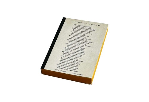 Slow Design Notes Bloc Notes - Dante Alighieri