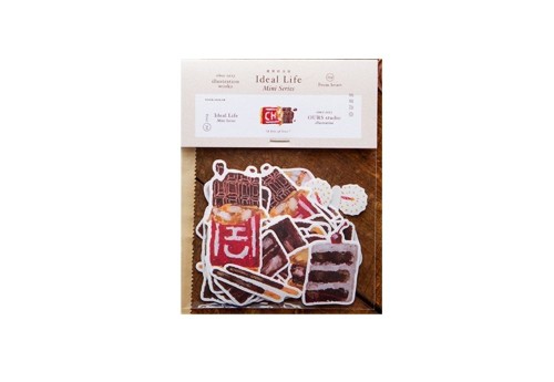 OURS Studio Zestaw naklejek - Chocolate lifes