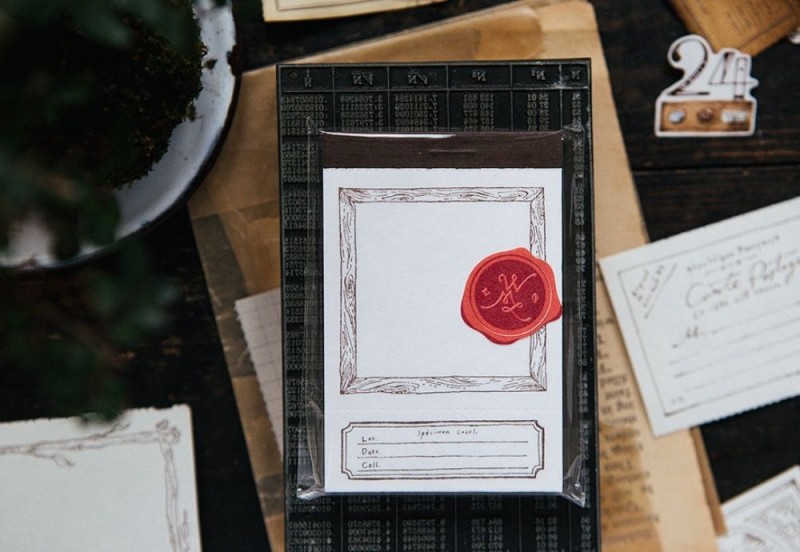 Wooden frame letterpress label book (2).jpg
