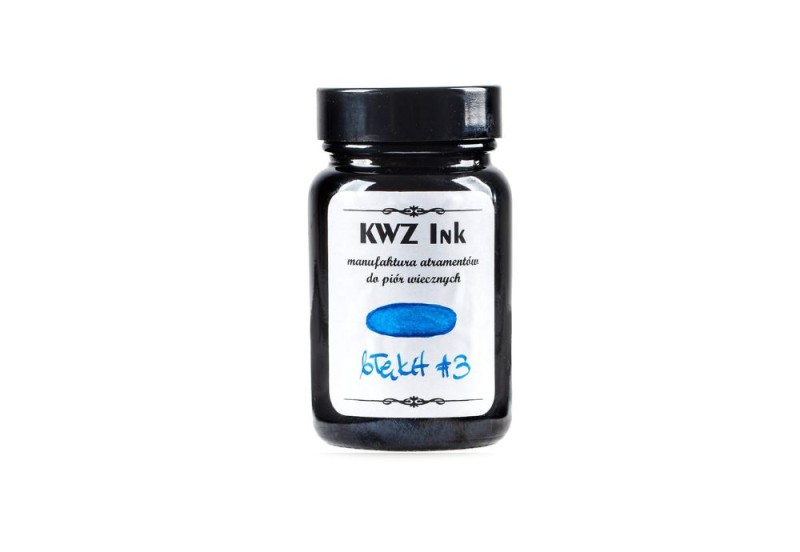 KWZ ink atrament barwnikowy Błękit #3 NOTEKA.jpg