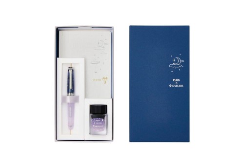 Sailor x PLUS Pióro wieczne ProGear Slim Yumeyoi 14k Zestaw - limitowana edycja 2025