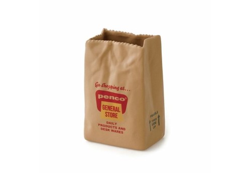 Penco Brown Bag Stand - pojemnik na biurko