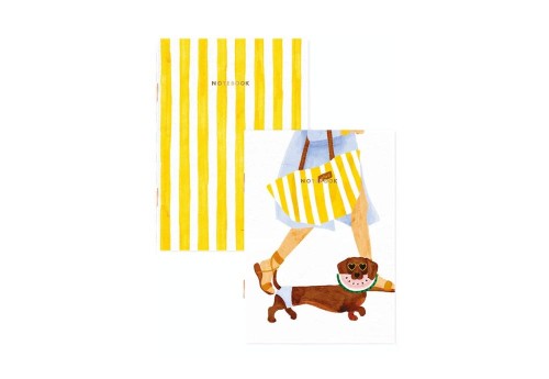 All the ways to say Notes A6 Dwupak - Duo Summer Dachshund