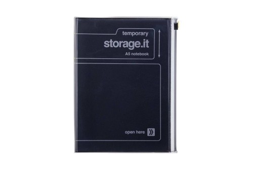 Mark's Japan Storage.it Notes z Kieszonką Czarny