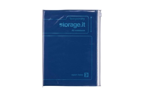 Mark's Japan Storage.it Notes z Kieszonką Granatowy