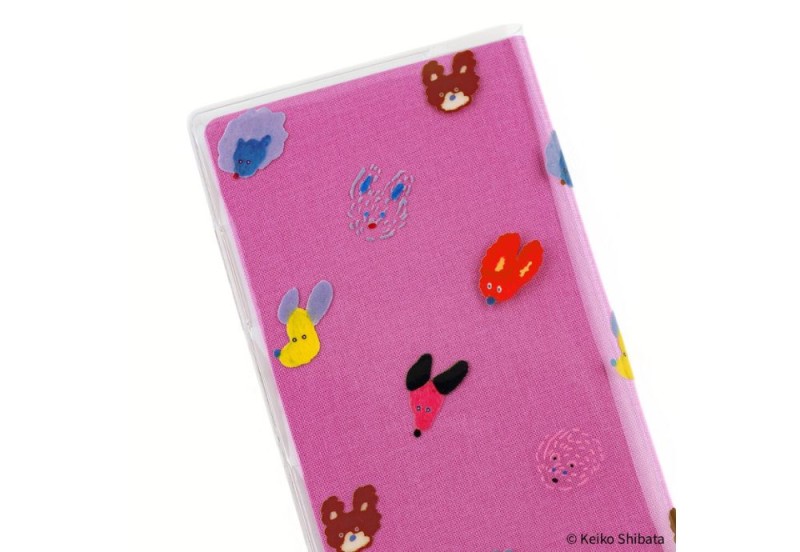 Hobonichi Okładka PVC Keiko Shibata_ Clear Cover for Weeks (Dog Ears Fluttering in the Wind) weeks NOTEKA (6).jpg