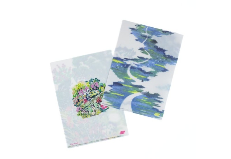 Hobonichi iyo okumi_ Hobonichi Clear Folder Set of 2 for A5 Size (iyo okumi) NOTEKA (2).jpg