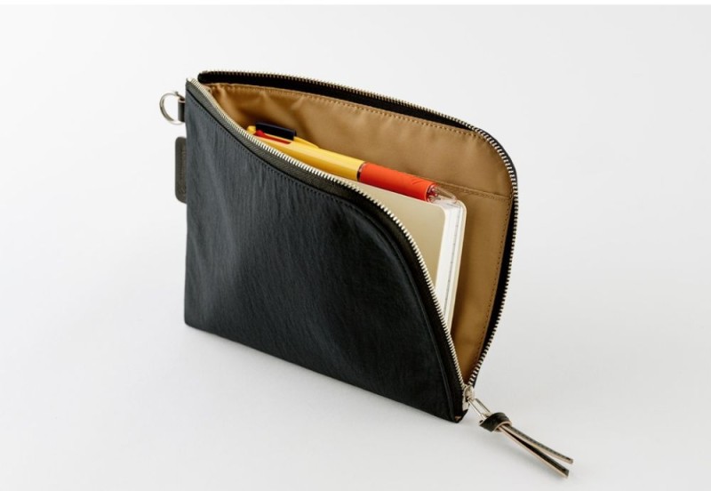 Hobonichi etui tragen flat pouch a6 black NOTEKA (3).jpg