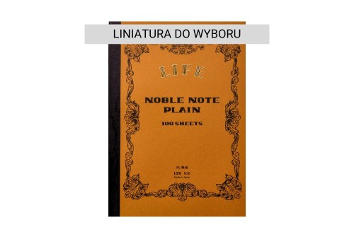 LiFE Noble Notebook A5 Notes - gładki / w linie / w kratkę