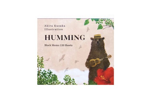COZYCA Memo Pad Bloczek kartek: Akira Kusaka - Humming