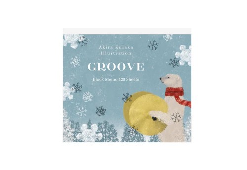COZYCA Memo Pad Bloczek kartek: Akira Kusaka - Groove