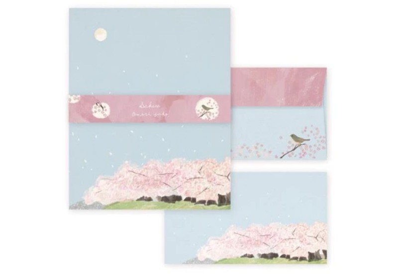 COZYCA Letter Pad Zestaw Papeterii_ Omori Yuko - Sakura NOTEKA.jpg