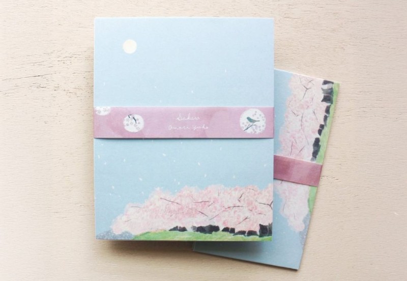 COZYCA Letter set Zestaw Papeterii_ Omori Yuko - Sakura NOTEKA (2).jpg