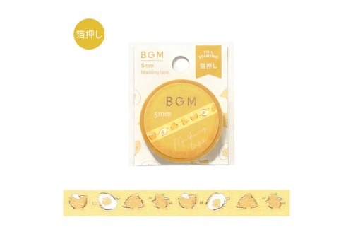 BGM Taśma Washi Running Chick 5 mm - Kurczaki