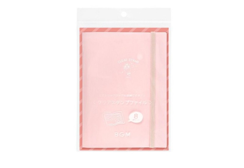 BGM Clear Stamp File Album na przezroczyste stemple - Sakura NOTEKA.jpg