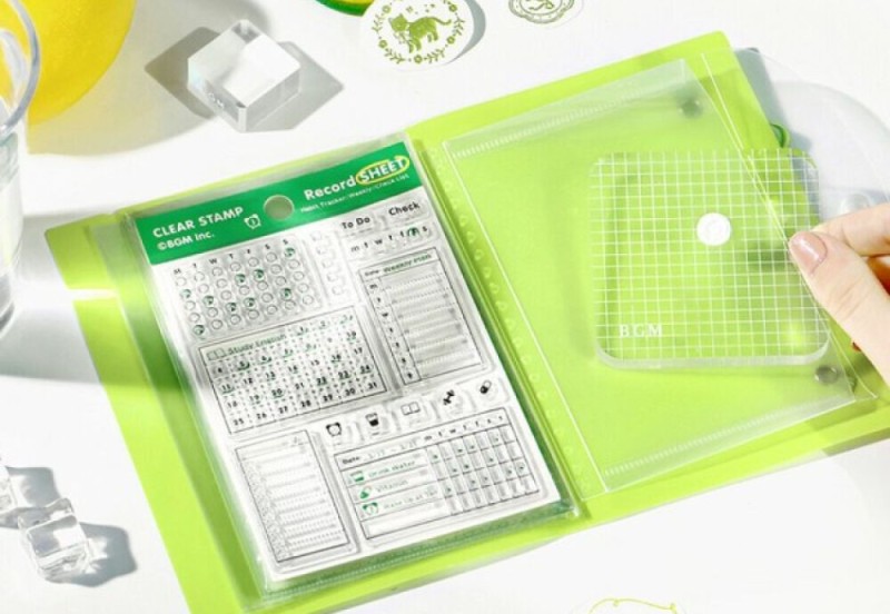BGM Clear Stamp File Album na przezroczyste stemple - Melon NOTEKA (4).jpg