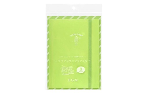 BGM Clear Stamp File Album na przezroczyste stemple - Melon