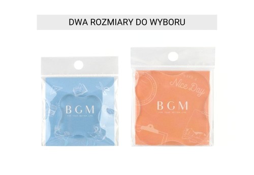 BGM Clear Stamp Acrylic Block Blok akrylowy do stempli - Koniczyna