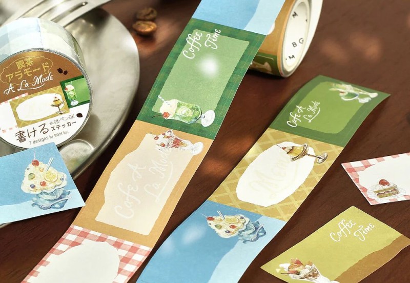 BGM roll sticker naklejki w rolce Cafe a la mode NOTEKA (3).jpg