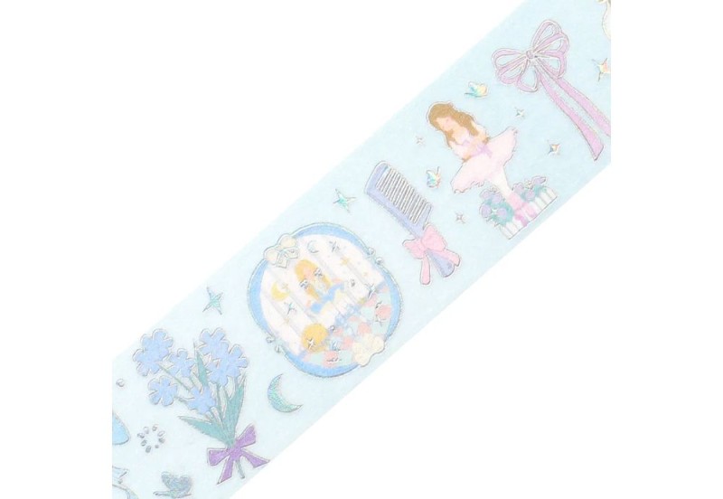 BGM Taśma Washi 20 mm - Ballerina Blue NOTEKA