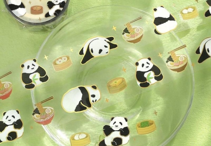 BGM Taśma Washi Clear Tape Panda NOTEKA (3).jpg