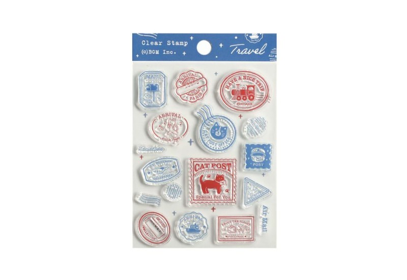 BGM Clear Stamp Przezroczyste stempelki Travel NOTEKA.jpg