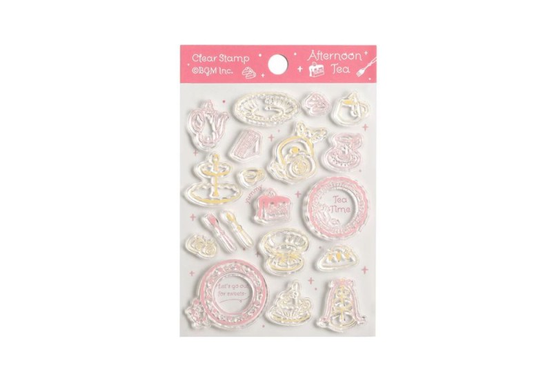 BGM Clear Stamp Przezroczyste stempelki Afternoon Tea NOTEKA.jpg