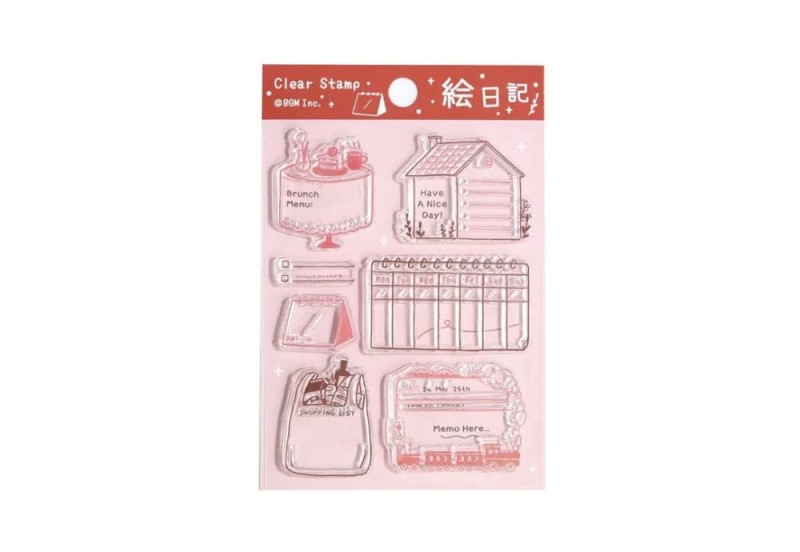 BGM Clear Stamp Przezroczyste stempelki Clear Stamp Planowanie NOTEKA.jpg