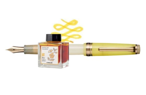 Sailor Pióro wieczne ProGear Slim Marigold 14k - zestaw z atramentem