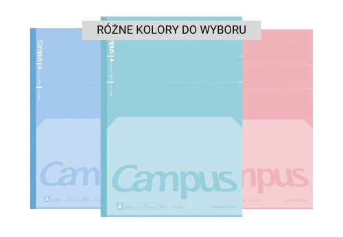 Kokuyo Campus Flat Notebook Semi B5 A - notatnik w linie 7 mm