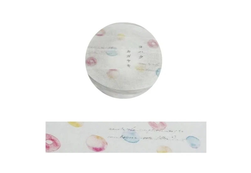 Yohaku Masking Tape Taśma Washi - Kagayaki.jpg