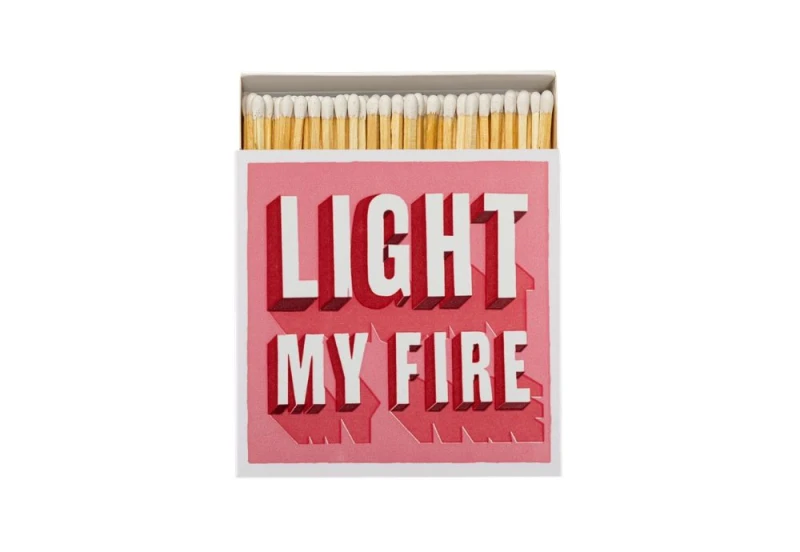 Archivist Gallery Zapałki Light my fire matches NOTEKA.jpg