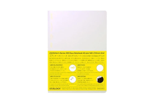 Stalogy Zeszyt A5 365 Day Notebook Aurora White