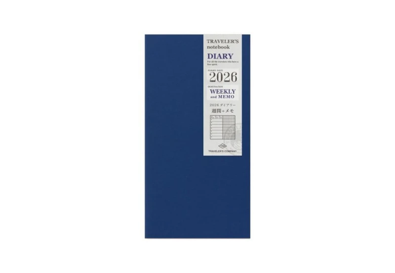 Traveler's Notebook Diary 2026 kalendarz regular size NOTEKA.jpg