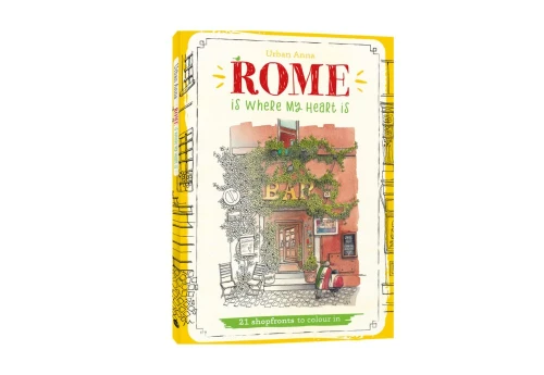 Urban Anna Kolorowanka Rome is where my heart is