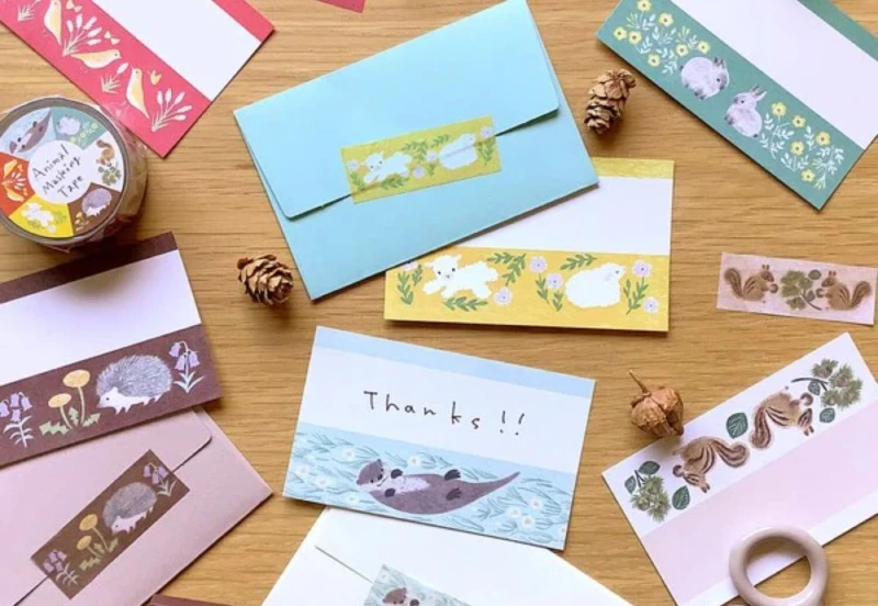 Taśma washi 4legs washi tape animals NOTEKA (3).jpg