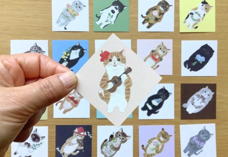 4legs mini card zestaw mini kartek w kotki NOTEKA (7).jpg
