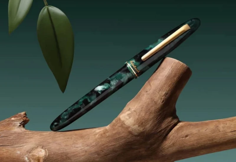 Pióro Wieczne esterbrook estie Evergreen Gold Trim NOTEKA.jpg