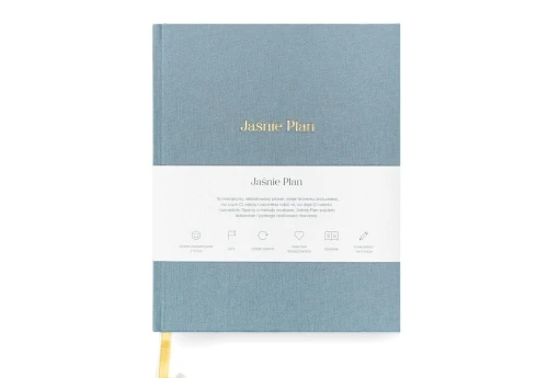 OUTLET - Jaśnie Plan Planner Niebieski / To dopiero początek!